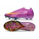 Nike Air Zoom Mercurial Vapor XVI Elite FG Shoes Purple Yellow