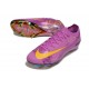 Nike Air Zoom Mercurial Vapor XVI Elite FG Shoes Purple Yellow