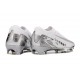 Nike Air Zoom Mercurial Vapor XVI Elite FG Shoes White Silver