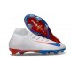 Nike Zoom Mercurial Superfly 10 Elite FG White Blue Red
