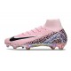 Nike Air Zoom Mercurial Superfly X Elite FG Pink Black