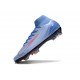 Nike Air Zoom Mercurial Superfly X Elite FG Blue White