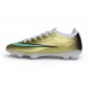 Nike Mercurial Vapor 17 Elite Firm Ground Cleats Gold Green
