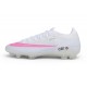 Nike Mercurial Vapor 17 Elite Firm Ground Cleats CR7 White Pink