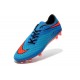 New Soccer Cleats - Nike HyperVenom Phantom FG Sapphire Blue Red