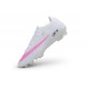 Nike Mercurial Vapor 17 Elite Firm Ground Cleats CR7 White Pink