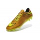 Shoes For Men Nike HyperVenom Phantom FG Football Boots Neymar Premium Gold Volt Black