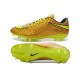 Shoes For Men Nike HyperVenom Phantom FG Football Boots Neymar Premium Gold Volt Black