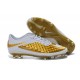 New Soccer Cleats - Nike HyperVenom Phantom FG Premium Black White Gold
