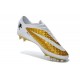 New Soccer Cleats - Nike HyperVenom Phantom FG Premium Black White Gold