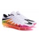 2016 Mens's Soccer Shoes - Nike HyperVenom Phantom FG Premium FG White Orange Pink Black