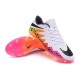 2016 Mens's Soccer Shoes - Nike HyperVenom Phantom FG Premium FG White Orange Pink Black