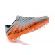 2016 Mens's Soccer Shoes - Nike HyperVenom Phantom FG Grey Orange Black