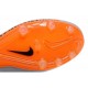 2016 Mens's Soccer Shoes - Nike HyperVenom Phantom FG Grey Orange Black