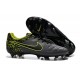 2016 Nike Tiempo Legend V FG Football Shoes nthracite Black Volt