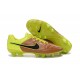 Nike Men's Tiempo Legend V FG Soccer Cleats Canvas Black Volt