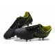 2016 Nike Tiempo Legend V FG Football Shoes nthracite Black Volt