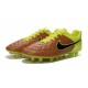 Nike Men's Tiempo Legend V FG Soccer Cleats Canvas Black Volt