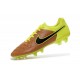 Nike Men's Tiempo Legend V FG Soccer Cleats Canvas Black Volt