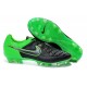 Nike Men's Tiempo Legend V FG Soccer Cleats Green Black