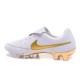 2016 Nike Tiempo Legend V FG Football Shoes R10 White Golden