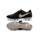 New Shoes - Nike Tiempo Legend VI FG Soccer Cleats Black White Gold