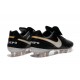 New Shoes - Nike Tiempo Legend VI FG Soccer Cleats Black White Gold