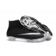 Sale Nike Men's Mercurial Superfly 4 FG Football Cleats Silver Black