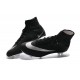 Sale Nike Men's Mercurial Superfly 4 FG Football Cleats Silver Black
