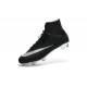 Sale Nike Men's Mercurial Superfly 4 FG Football Cleats Silver Black