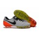 New Shoes - Nike Tiempo Legend VI FG Soccer Cleats White Black Total Orange Volt