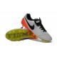 New Shoes - Nike Tiempo Legend VI FG Soccer Cleats White Black Total Orange Volt