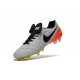 New Shoes - Nike Tiempo Legend VI FG Soccer Cleats White Black Total Orange Volt