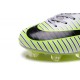 2016 New Shoes - Nike Mercurial Vapor XI FG Pure Platinum Black Ghost Green Hyper Turquoise