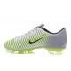 2016 New Shoes - Nike Mercurial Vapor XI FG Pure Platinum Black Ghost Green Hyper Turquoise