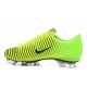 Men's Football Cleats Nike Mercurial Vapor XI FG Green Black