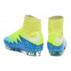 2016 Nike HyperVenom Phantom II FG FG Football Boots Blue Volt White