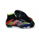 Nike Soccer Shoes - Mercurial Superfly 4 FG Soccer Cleats Black Green Blue Red What the Mercurial