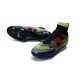 Nike Soccer Shoes - Mercurial Superfly 4 FG Soccer Cleats Black Green Blue Red What the Mercurial
