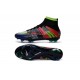 Nike Soccer Shoes - Mercurial Superfly 4 FG Soccer Cleats Black Green Blue Red What the Mercurial