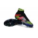 Nike Soccer Shoes - Mercurial Superfly 4 FG Soccer Cleats Black Green Blue Red What the Mercurial
