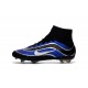Nike Mercurial Superfly Heritage FG Soccer Boots - Shoes For Men Blue Black Silvery White