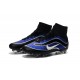 Nike Mercurial Superfly Heritage FG Soccer Boots - Shoes For Men Blue Black Silvery White