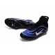Nike Mercurial Superfly Heritage FG Soccer Boots - Shoes For Men Blue Black Silvery White