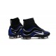Nike Mercurial Superfly Heritage FG Soccer Boots - Shoes For Men Blue Black Silvery White