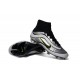 Nike Men's 2016 - Mercurial Superfly Heritage FG Soccer Shoes Silvery Black Volt