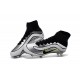 Nike Men's 2016 - Mercurial Superfly Heritage FG Soccer Shoes Silvery Black Volt