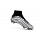 Nike Men's 2016 - Mercurial Superfly Heritage FG Soccer Shoes Silvery Black Volt