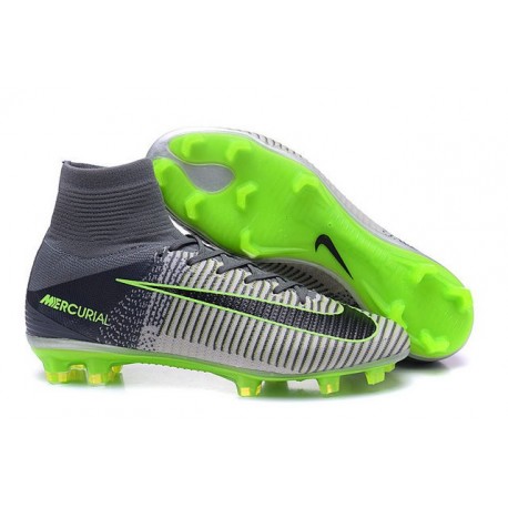 black and green nike soccer cleats