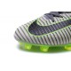 Nike Soccer Cleats - Nike Mercurial Superfly V FG Grey Black Green